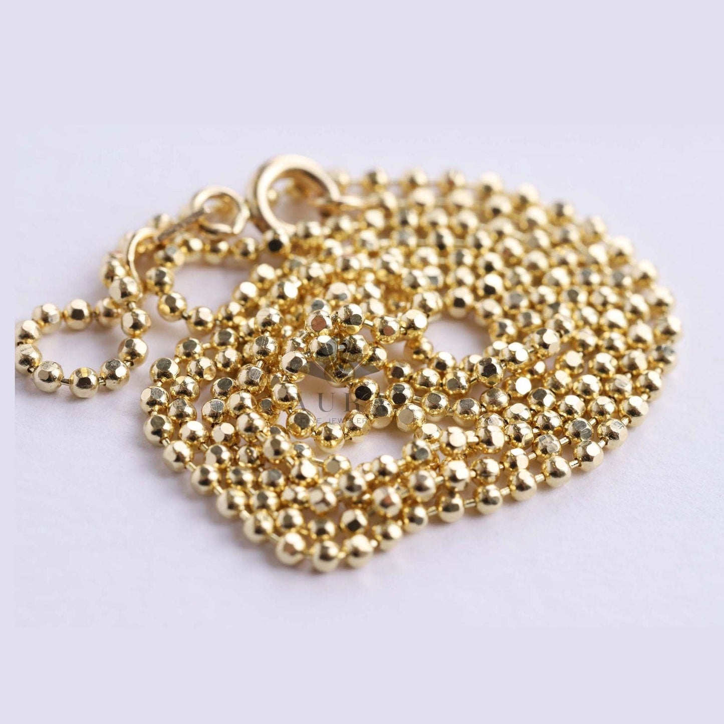 14K Gold Beaded Anklet, 1.5mm Gold Bead Anklet, Dainty Jewelry Anklet, Gold Bead Anklet, Stacking Gold Anklet, Men Women Anklet, Holiday