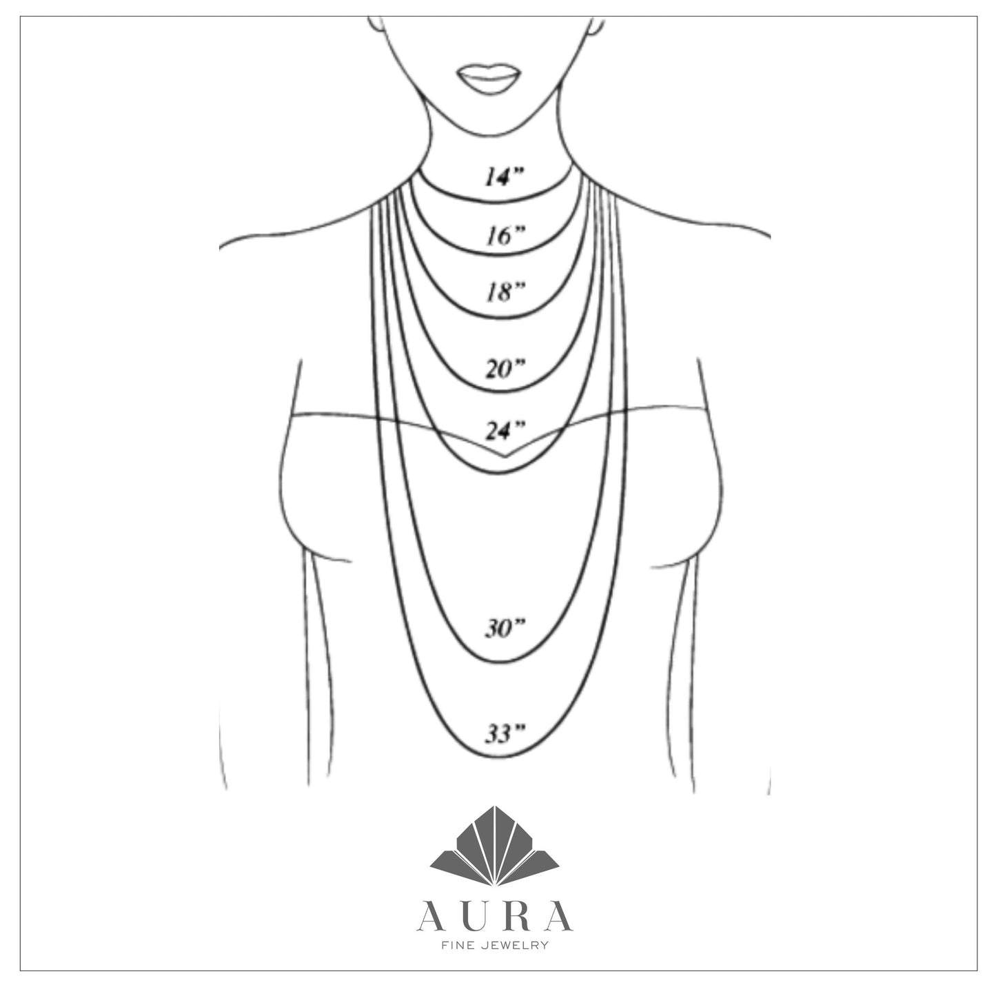 6.9 mm 16 inch vienna necklace for stasi