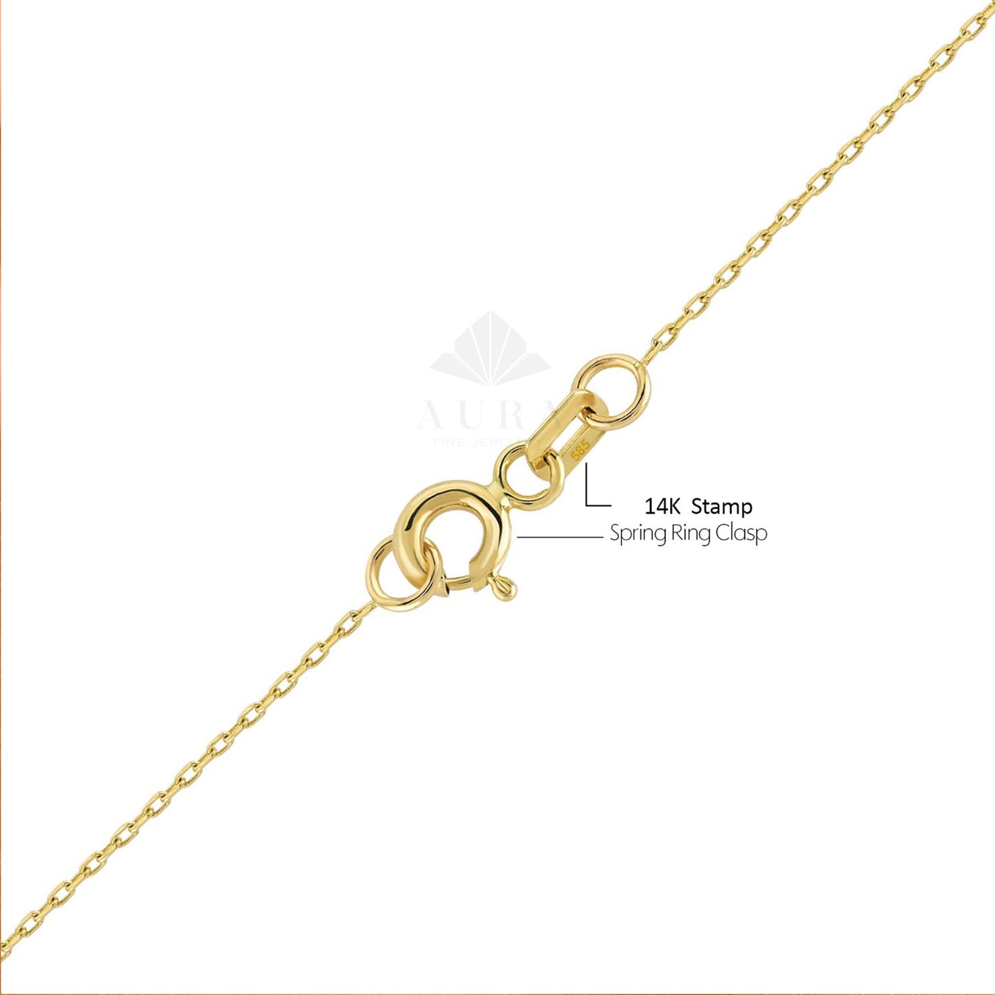 14K Gold Initial Necklace, Cz Diamond Letter Pendant, Custom Initial Necklace, Letter Name Choker, Personalized Necklace, Gift For Her