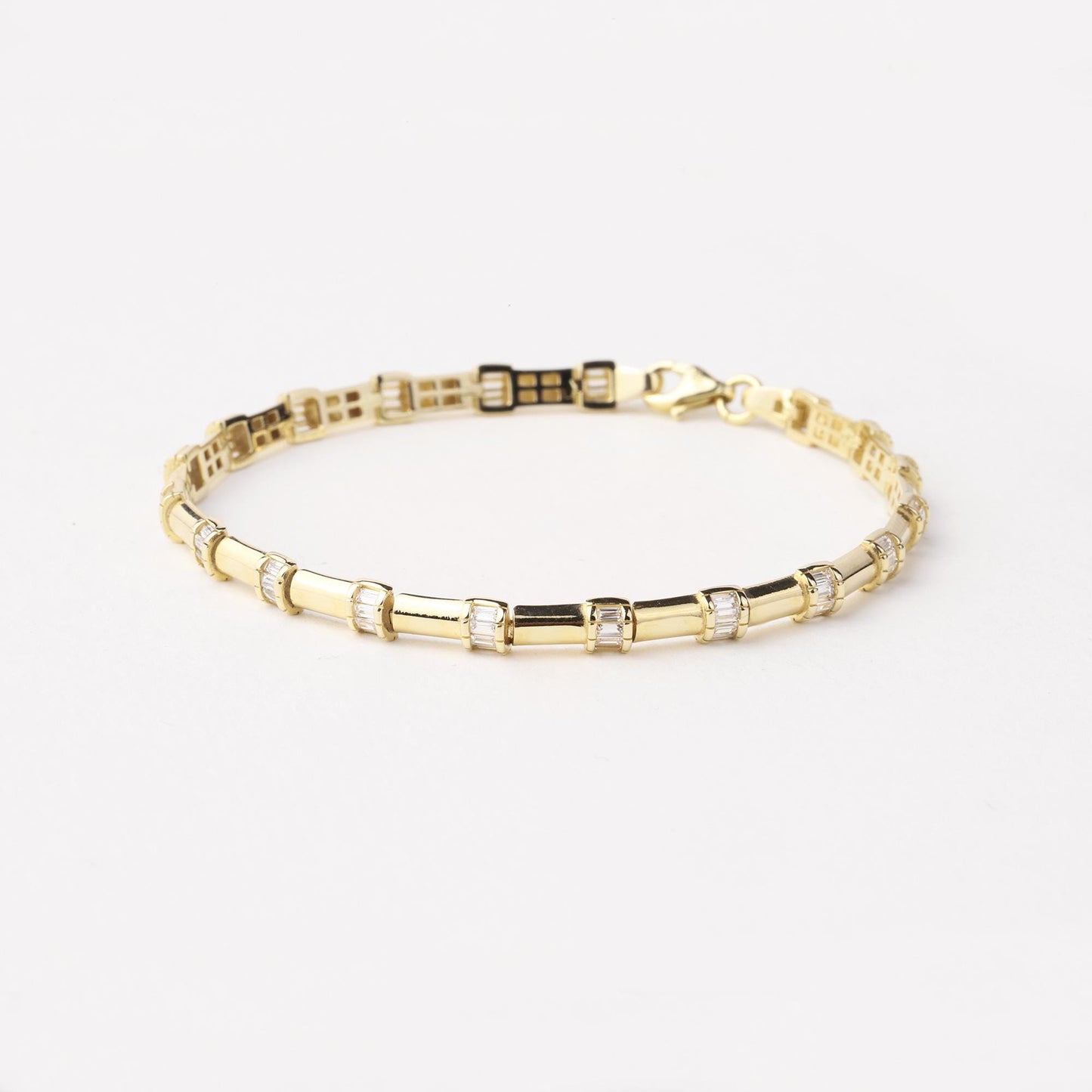 14K Gold Bracelet, Minimalist Gold Bracelet, Dainty Stackable Bracelet, Everyday Fine Jewelry, Delicate Luxury Gift for Women