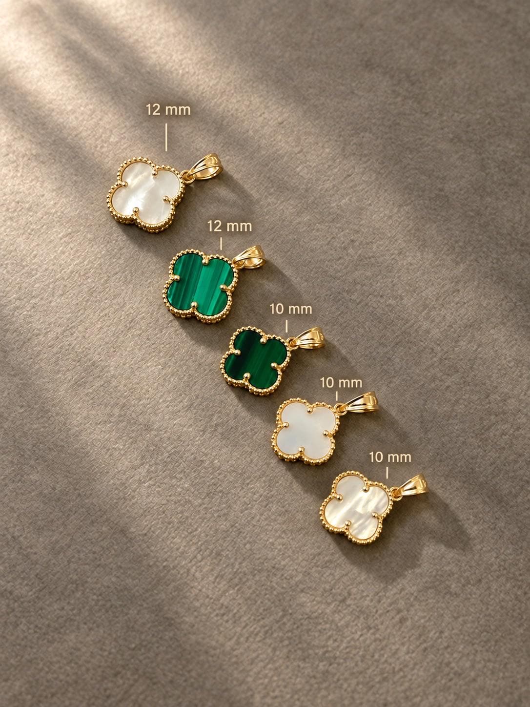 14K Gold Clover Necklace, Four Leaf Pendant, Shamrock Necklace, Good Luck Charm Necklace, St Patricks Day Accessory, Bridesmaid Jewelry