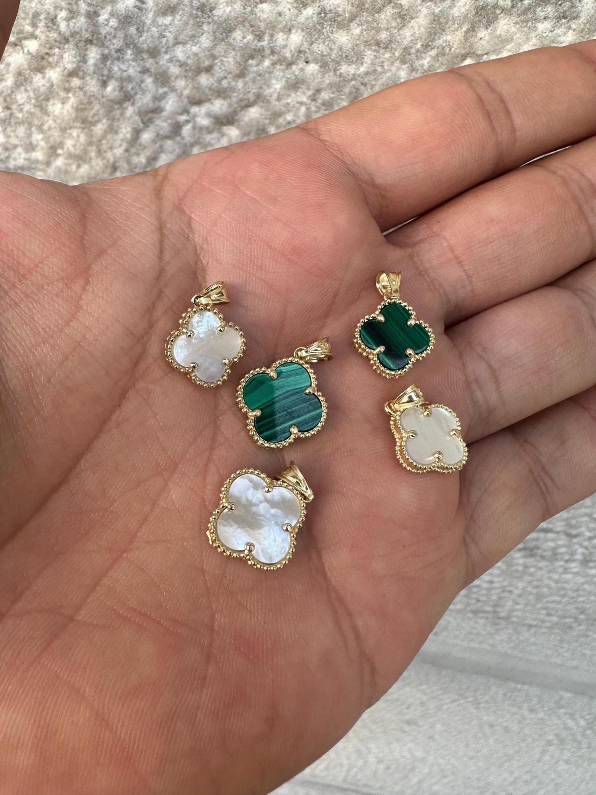 14K Gold Clover Necklace, Four Leaf Pendant, Shamrock Necklace, Good Luck Charm Necklace, St Patricks Day Accessory, Bridesmaid Jewelry