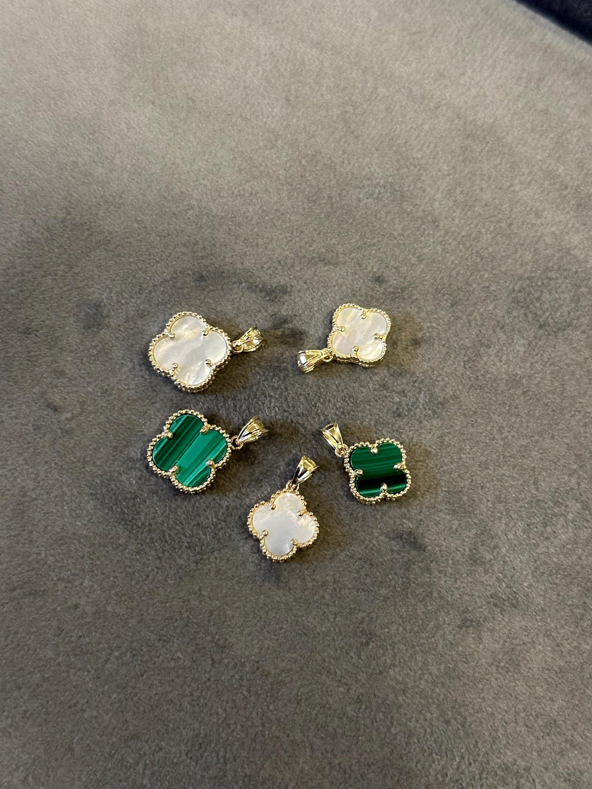 14K Gold Clover Necklace, Four Leaf Pendant, Shamrock Necklace, Good Luck Charm Necklace, St Patricks Day Accessory, Bridesmaid Jewelry