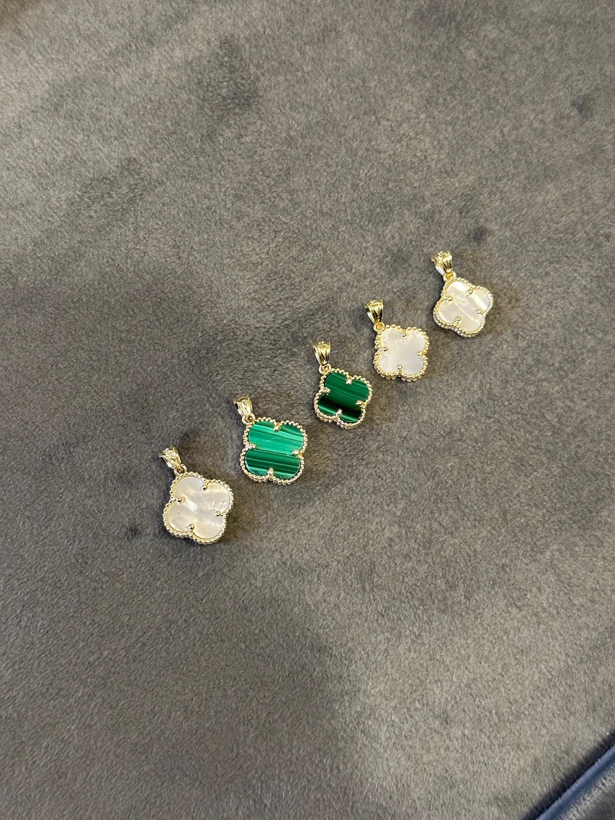 14K Gold Clover Necklace, Four Leaf Pendant, Shamrock Necklace, Good Luck Charm Necklace, St Patricks Day Accessory, Bridesmaid Jewelry