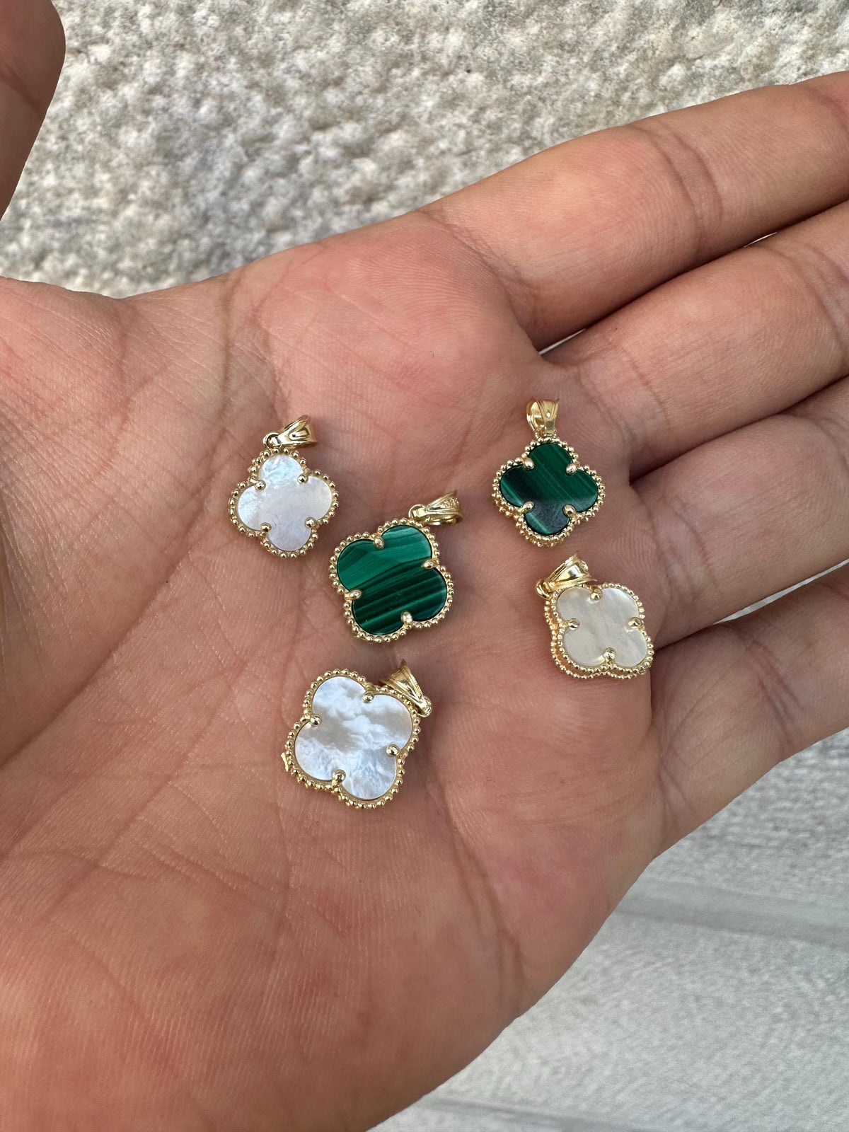 14K Gold Clover Necklace, Four Leaf Pendant, Shamrock Necklace, Good Luck Charm Necklace, St Patricks Day Accessory, Bridesmaid Jewelry